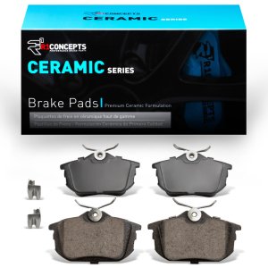 Volvo S40 Brake Pads - Rear - R1 Concepts - Ceramic - `00-`07